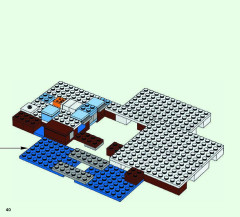 LEGO 21131 instructions page 40 – build guide