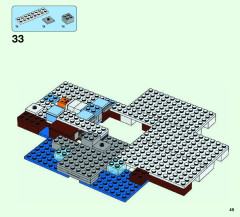 LEGO 21131 instructions page 45 – build guide