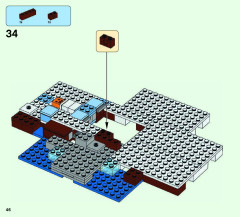 LEGO 21131 instructions page 46 – build guide