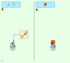 LEGO 21131 instructions page 6 – build guide