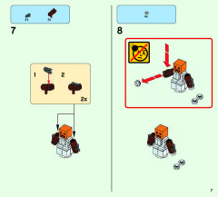 LEGO 21131 instructions page 7 – build guide
