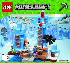LEGO 21131 instructions page 1 – build guide