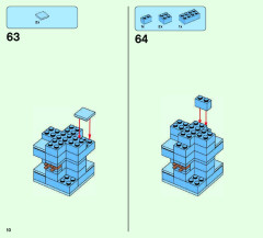 LEGO 21131 instructions page 10 – build guide