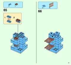 LEGO 21131 instructions page 11 – build guide