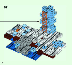 LEGO 21131 instructions page 12 – build guide