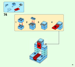 LEGO 21131 instructions page 15 – build guide
