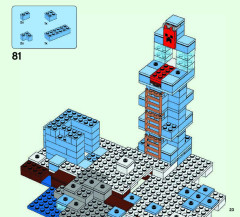 LEGO 21131 instructions page 23 – build guide