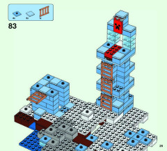 LEGO 21131 instructions page 25 – build guide