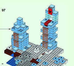 LEGO 21131 instructions page 32 – build guide