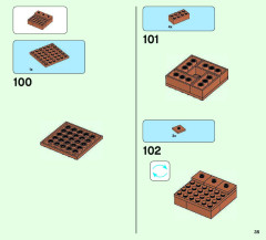 LEGO 21131 instructions page 35 – build guide
