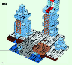 LEGO 21131 instructions page 36 – build guide
