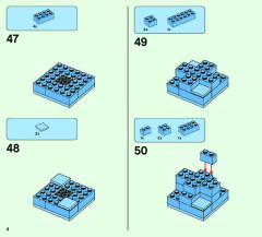 LEGO 21131 instructions page 4 – build guide