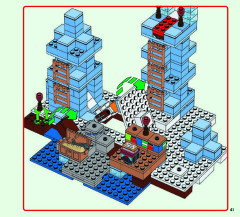 LEGO 21131 instructions page 41 – build guide
