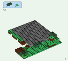 LEGO 21132 instructions page 21 – build guide