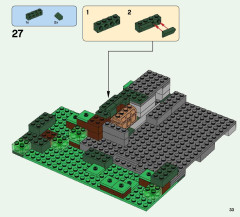 LEGO 21132 instructions page 33 – build guide
