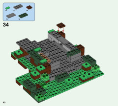 LEGO 21132 instructions page 40 – build guide