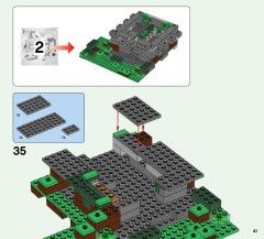 LEGO 21132 instructions page 41 – build guide