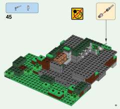 LEGO 21132 instructions page 51 – build guide