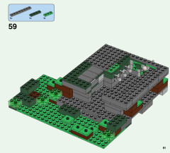 LEGO 21132 instructions page 61 – build guide