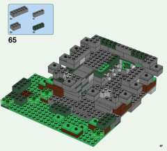 LEGO 21132 instructions page 67 – build guide