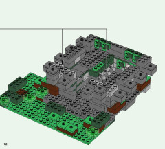 LEGO 21132 instructions page 72 – build guide