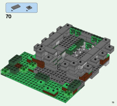 LEGO 21132 instructions page 73 – build guide