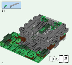 LEGO 21132 instructions page 74 – build guide