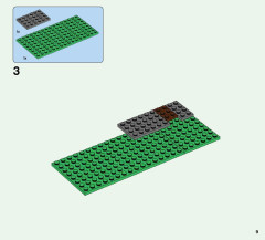 LEGO 21132 instructions page 9 – build guide