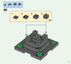 LEGO 21132 instructions page 17 – build guide