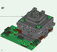 LEGO 21132 instructions page 18 – build guide