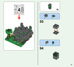 LEGO 21132 instructions page 21 – build guide