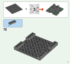 LEGO 21132 instructions page 3 – build guide