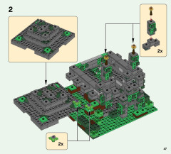 LEGO 21132 instructions page 47 – build guide