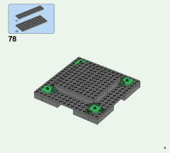 LEGO 21132 instructions page 9 – build guide