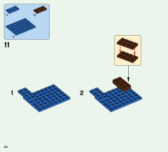 LEGO 21133 instructions page 24 – build guide