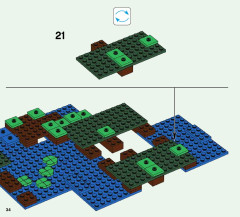 LEGO 21133 instructions page 34 – build guide