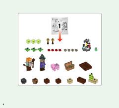 LEGO 21133 instructions page 4 – build guide