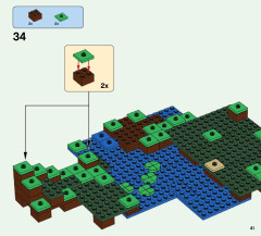 LEGO 21133 instructions page 41 – build guide