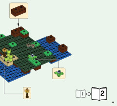 LEGO 21133 instructions page 45 – build guide