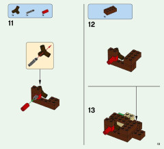 LEGO 21133 instructions page 13 – build guide