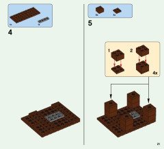 LEGO 21133 instructions page 21 – build guide
