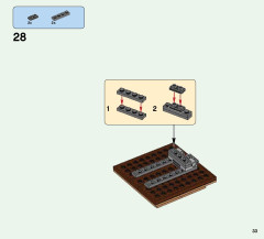 LEGO 21133 instructions page 33 – build guide
