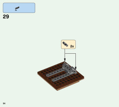 LEGO 21133 instructions page 34 – build guide