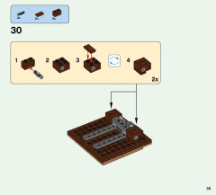 LEGO 21133 instructions page 35 – build guide