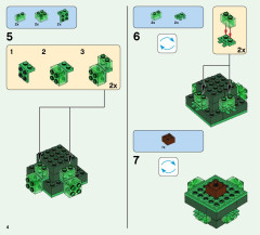 LEGO 21133 instructions page 4 – build guide