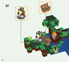 LEGO 21133 instructions page 40 – build guide