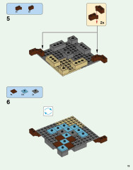 LEGO 21134 instructions page 19 – build guide