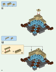 LEGO 21134 instructions page 22 – build guide