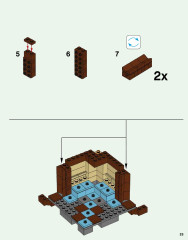 LEGO 21134 instructions page 25 – build guide