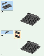 LEGO 21134 instructions page 34 – build guide